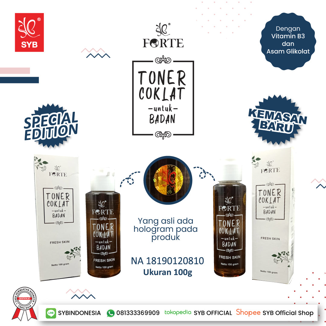 TONER BADAN FORTE BY SYB ORIGINAL 100% - SYBofficial