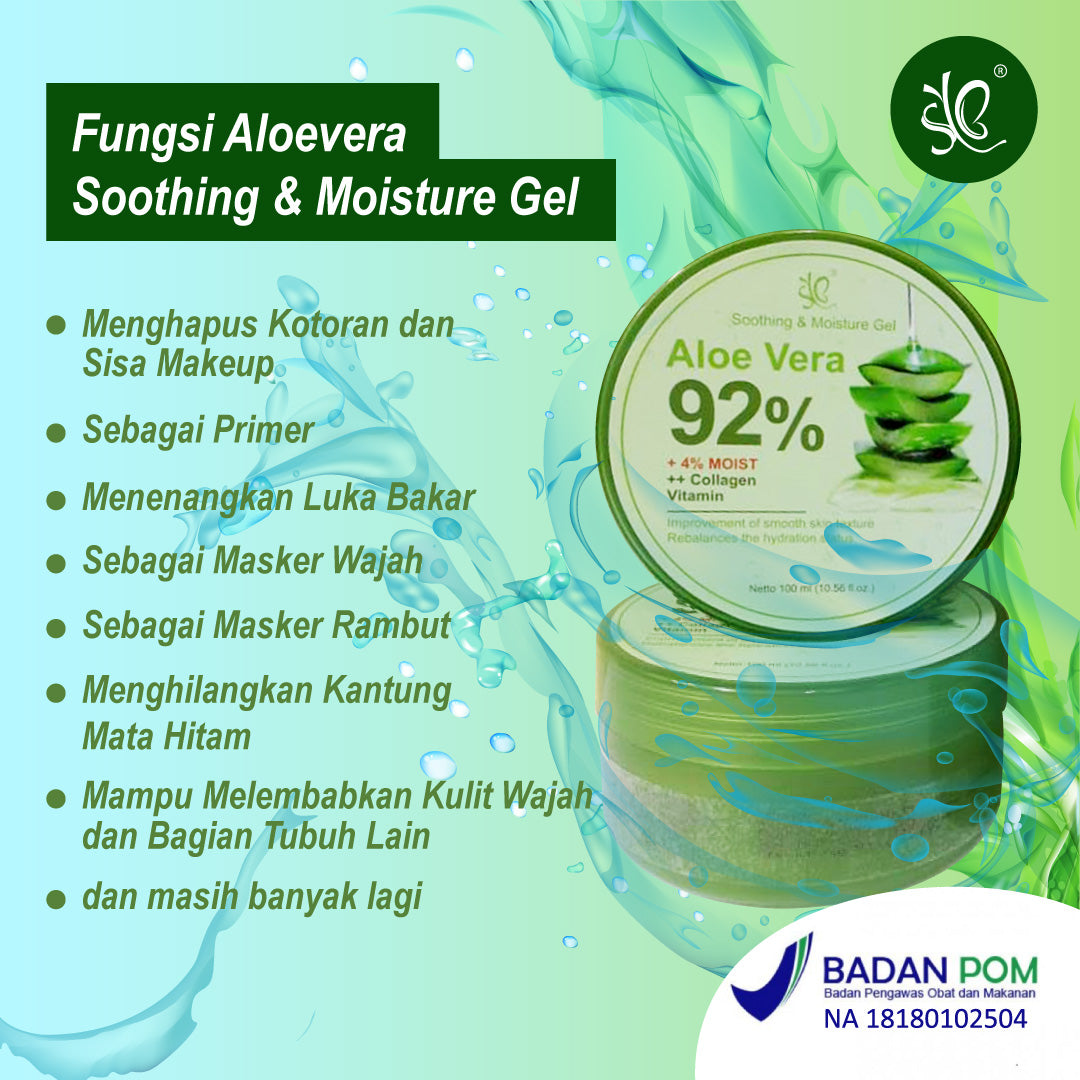 SYB ALOE VERA SOOTHING & MOISTURE GEL - SYBofficial