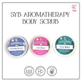 NEW SYB AROMATHERAPY MILD CLEANSING BODY SCRUB 3 VARIAN