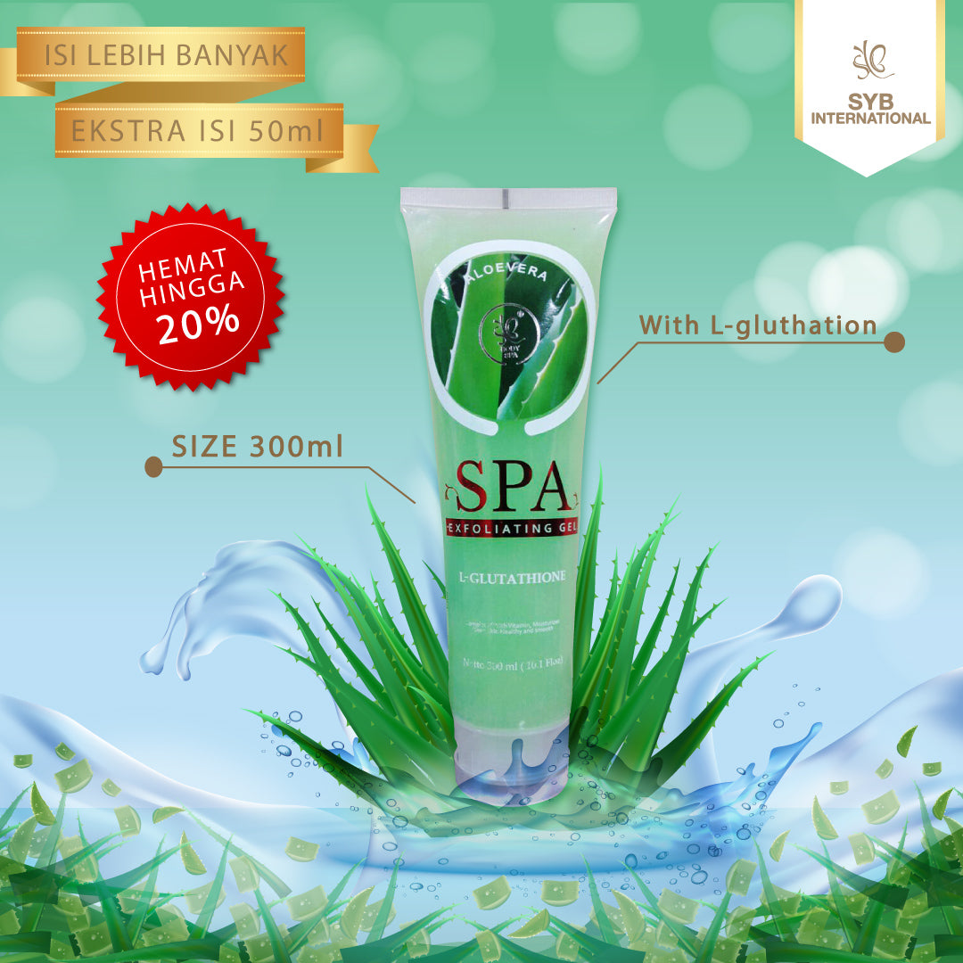 SYB BODY SPA EXFOLIATING GEL - ALOEVERA - SYBofficial