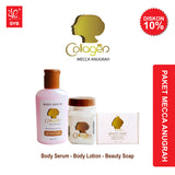 SYB PAKET LOTION COLLAGEN MECCA ANUGRAH ORIGINAL 100% ( BIBIT COLLAGEN LOTION & BODY SERUM MECCA ) - SYBofficial