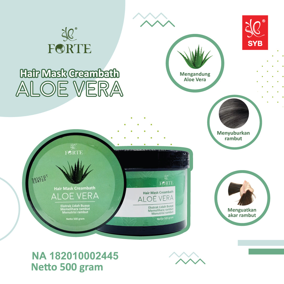 SYB FORTE HAIR MASK CREAMBATH ALOE VERA - SYBofficial