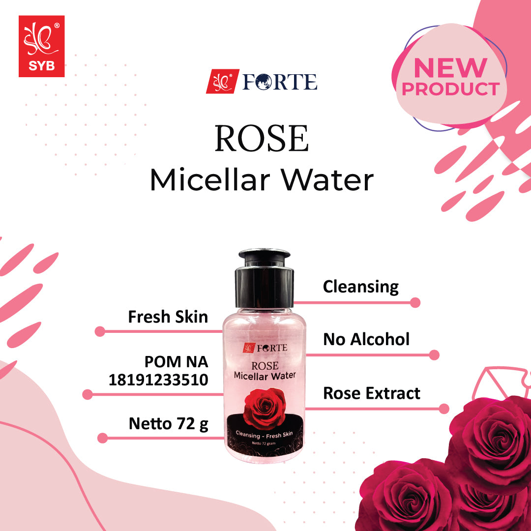 SYB FORTE ROSE MICELLAR WATER - SYBofficial