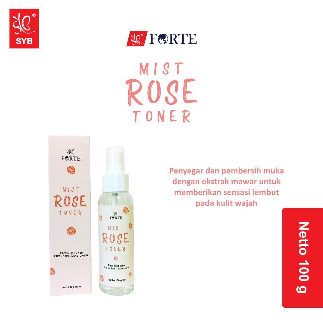 FACE MIST TONER ROSE - TONER WAJAH ROSE BY SYB ORIGINAL 100% - SYBofficial