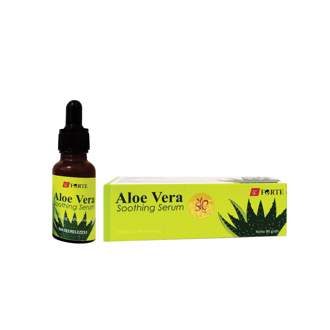 SYB FORTE ALOE VERA SOOTHING SERUM - SERUM WAJAH ALOE VERA - SYBofficial