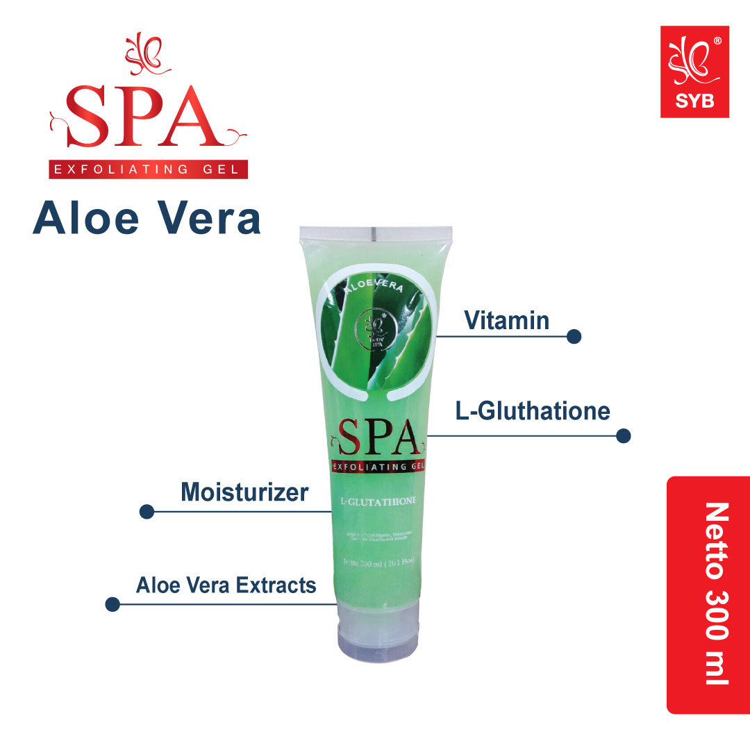 SYB BODY SPA EXFOLIATING GEL - ALOEVERA - SYBofficial