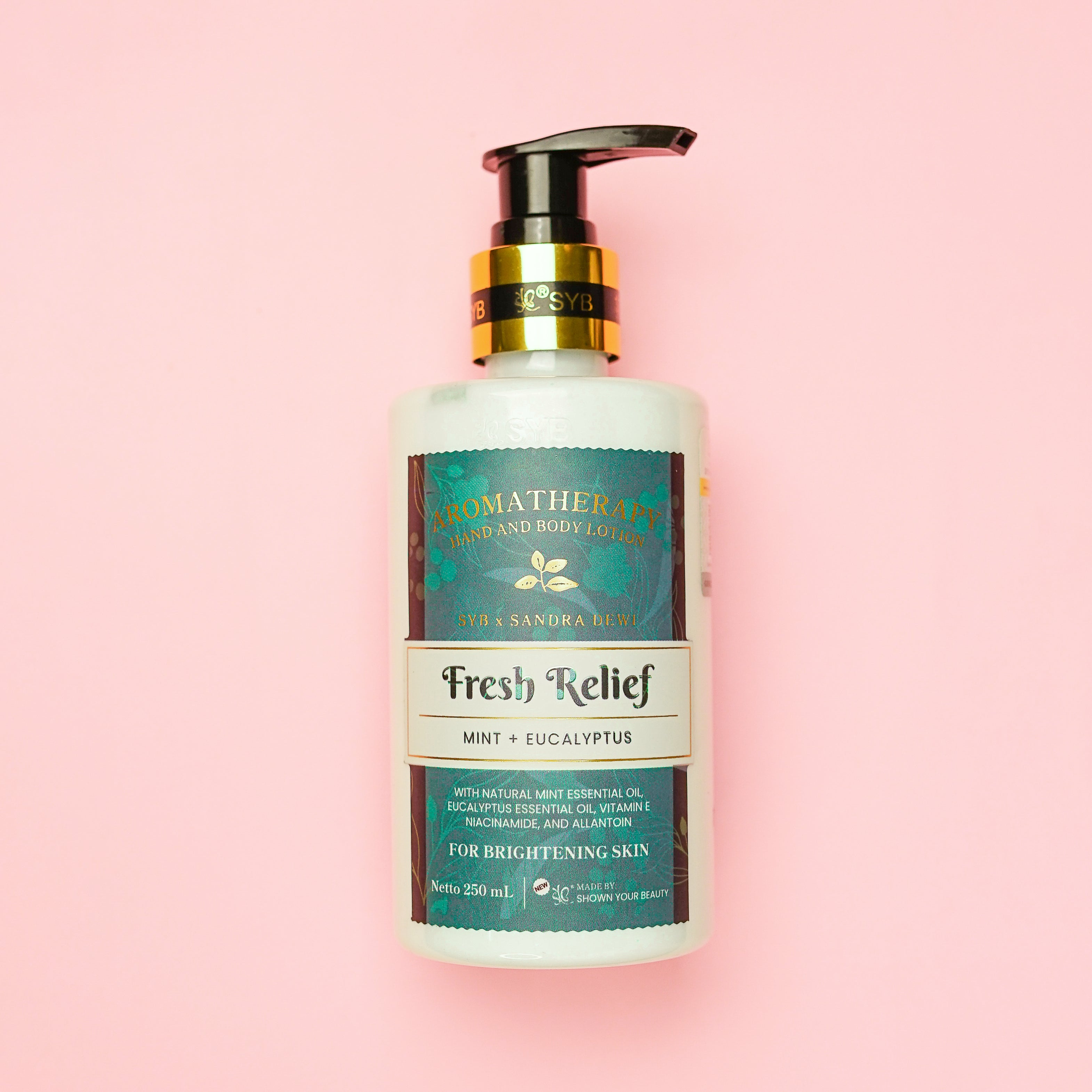 SYB x Sandra Dewi Aromatherapy Hand & Body Lotion Fresh Relief - SYBofficial