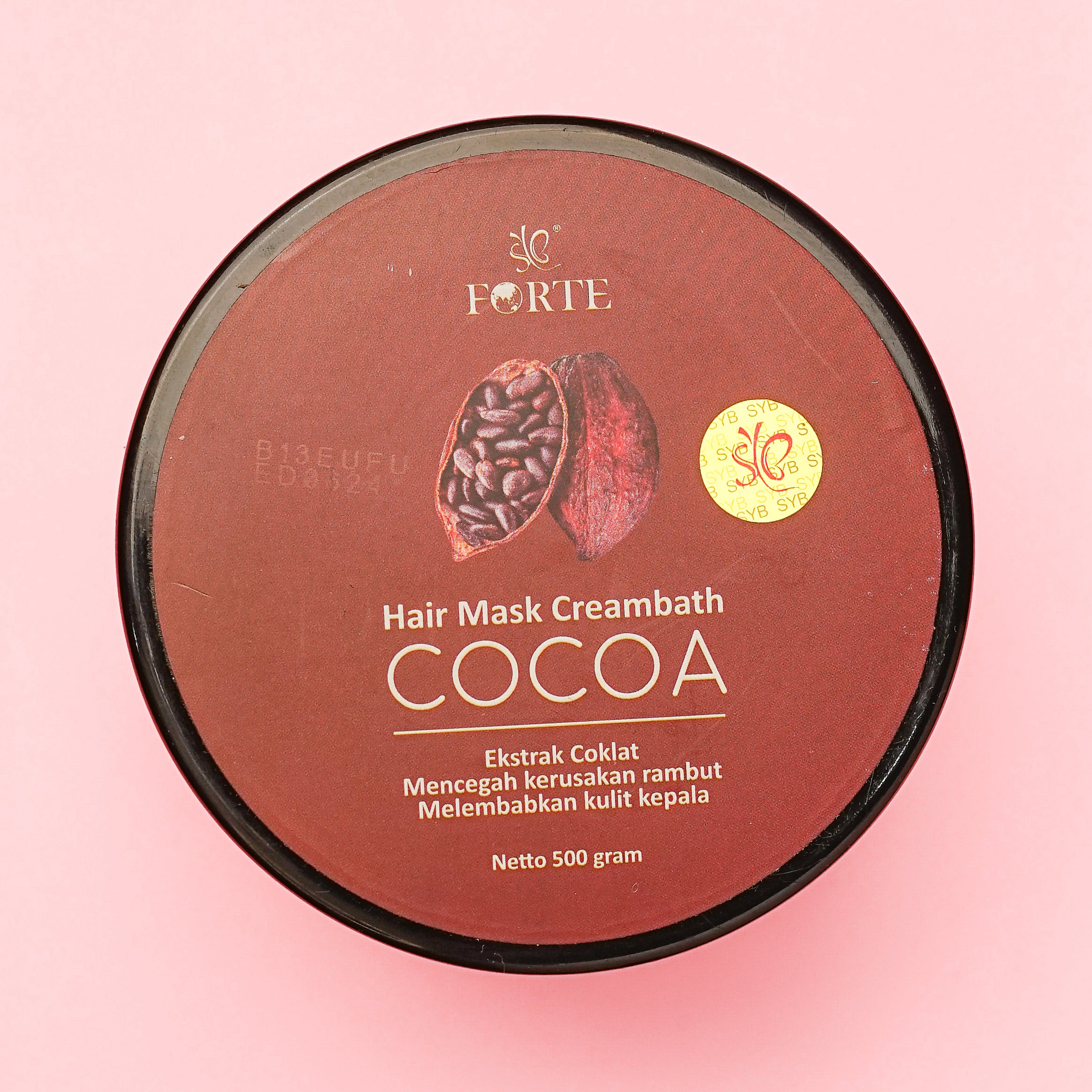 SYB FORTE HAIR MASK CREAMBATH COCOA - SYBofficial
