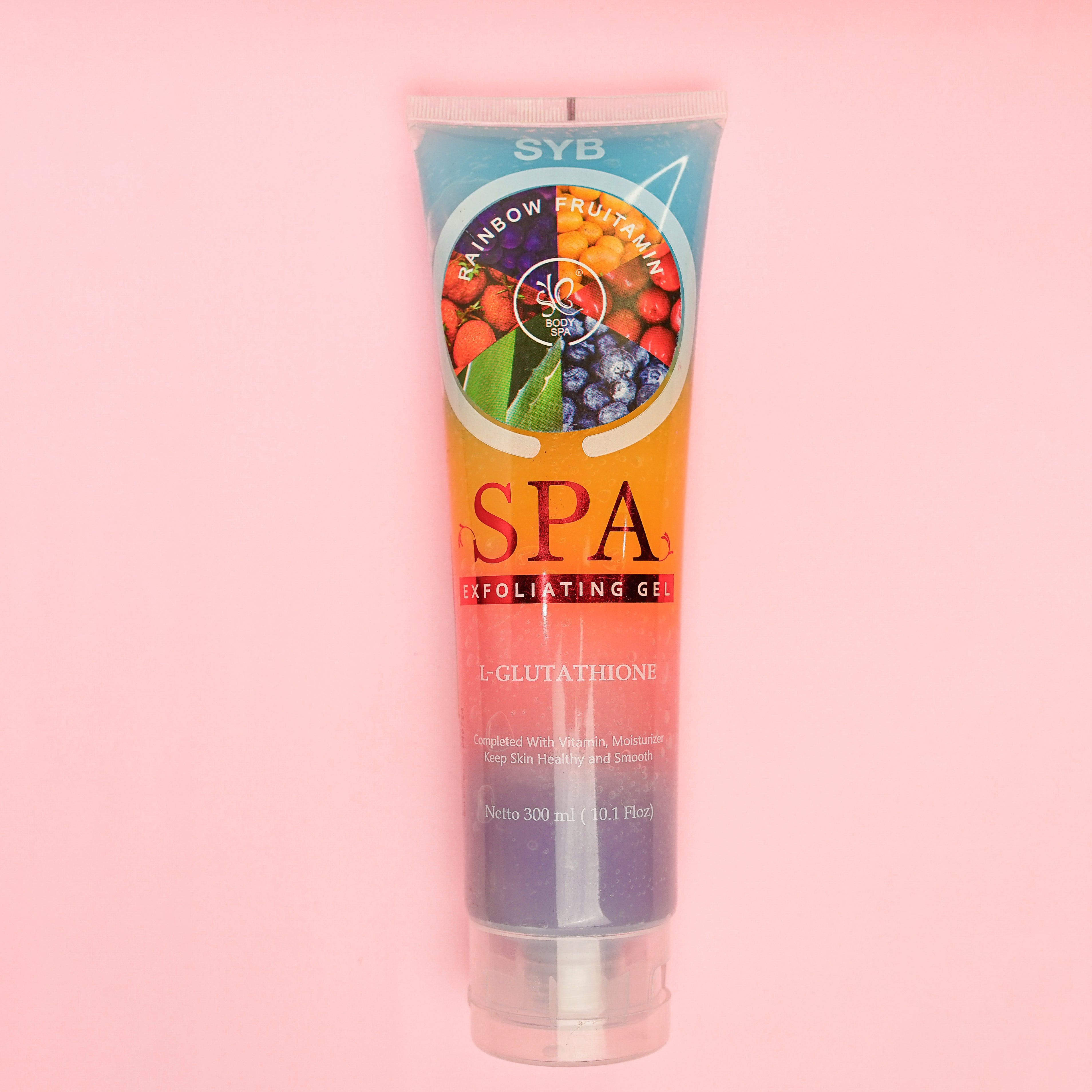 SYB BODY SPA EXFOLIATING GEL - RAINBOW FRUITAMIN - SYBofficial