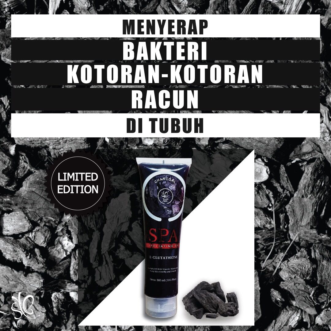 SYB BODY SPA EXFOLIATING GEL - CHARCOAL - SYBofficial