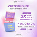 SYB Blush On Cushion Serum - Krim Pemerah Pipi Alami Dengan 5X Ceramide Complex Serum +Allantoin, Niacinamide & Vitamin E - NEW SYB BLUSH  ON CUSHION  SERUM (PINK)
