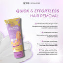 Bundling 3in1 Body Care - (Whitening Body Serum 200ml + Depilatory Cream Hair Removal 100ml + Whitening Cream Lipatan) - Whitening Body Serum+Depilatory Cream+CreamLipatan