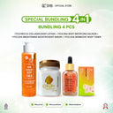 Bundling Body Care Series [Paket Perawatan Tubuh untuk Mencerahkan & Melembabkan Kulit] - 1 PC-AHA5ML,IN-FUSE BIBIT&LOTION BIBIT