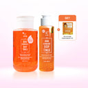 【Cakeqy Bundling Choice】 - Body Toner New Netto 250ml(+10ml Extra) + Body Toner 100ml *Get 1pc Peel Off Mask Varian Random* - AHA Body Toner 250ml + AHA Body Toner 100ml