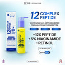 NEW SYB BP WHITENING - 12 COMPLEX PEPTIDE NIGHT WHITENING ESSENCE BOOSTER & INTENSE WHITENING PHYTO CELL LOTION