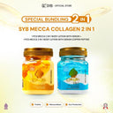 Bundling 2in1 Mecca Lotion (Mecca 2in1 DNA + Mecca 2in1 Peptide) with Niacinamide, Collagen & Peptide Complex
