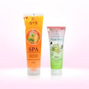 【PAKET EKSFOLIASI SYB ORIGINAL】- PEELING GEL & SPA Gel VARIAN RANDOM - PEELINGALOE+SPARANDOM