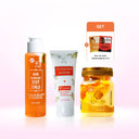 SYB Paket Spesial BUY 3 GET 5 - [AHA Skinboost Body Toner + Whitening Cream Lipatan + Mecca 2in1 DNA Salmon]  Get 2pcs Mask Peel Off Random