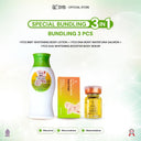 Bundling Body Care Series [Paket Perawatan Tubuh untuk Mencerahkan & Melembabkan Kulit] - 1 PC-AHA5ML,IN-FUSE BIBIT&LOTION BIBIT