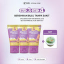 【MINI SIZE 25GR】SYB COSMETIC Depilatory Hair Removal [Pembersih Bulu]