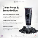 【SYB BUNDLING PACKAGE】-  Facial Glowing Peeling Gel Milk Snail & Charcoal [Exfoliating Wajah]