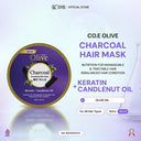 NEW SYB CO.E Olive Charcoal Hair Care with Keratin Charcoal & Candle Nut Oil