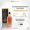 【 SYB Bundling Eksfoliasi & Brightening】- Toner Badan & NEW SYB AHA Brightening Body Serum with DNA Salmon  30gr
