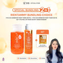 Body Toner New Netto 250ml(+10ml Extra) + Body Toner 100ml *Get 1pc Peel Off Mask Varian Random*