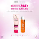 NEW SYB Special Bundling 2in1 - Whitening Body Serum Collagen with 5% Niacinamide & Toner Badan [Menutrisi - Eksfoliasi & Mencerahkan]