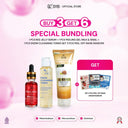 NEW SYB【BUNDLING BUY 3 GET 6 】Red Jelly Serum+Toner Enzim+ Peeling Gel+ GET Peel Of Mask 3 Sachet Random