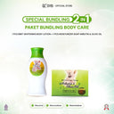 SYB Bibit Whitening Body Lotion DNA Salmon dengan Ekstrak Arbutin & Niacinamide - mencerahkan