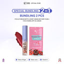 【+1.000 DAPAT 2PCS】- NEW SYB VITAMIN LIPPY OIL SERUM (Serum Bibir) with JOJOBA OIL