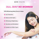SYB Sparkling Body Serum with Glitter & Glutathione - 6 in 1 Active Ingredients