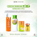 Bundling Body Care Series [Paket Perawatan Tubuh untuk Mencerahkan & Melembabkan Kulit] - 1 PC-AHA5ML,IN-FUSE BIBIT&LOTION BIBIT