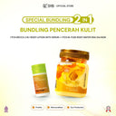 【SYB Combo Eksklusif 2in1 DNA Salmon】- Mecca 2in1 Body Lotion DNA + In-fuse DNA