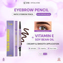 NEW SYB Eyebrow Pencil dengan Vitamin E & Soybean Oil
