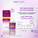 NEW SYB Retinolsome Active Serum dengan 12 Peptide & 4X Hyaluronate 3D Liposome Retinol Form Serum Anti-Aging Hydrating 20ml
