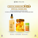 SYB Ultimate Skin Brightening Bundle - [Mecca 2in1 DNA +In-fuse DNA+24K Whitening Gold Body Serum]