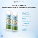 NEW SYB CO.E Olive Hijab Hair Shampoo with Keratin Ginseng 200ml