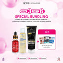 NEW SYB【BUNDLING BUY 3 GET 6 】Red Jelly Serum+Toner Enzim+ Peeling Gel+ GET Peel Of Mask 3 Sachet Random