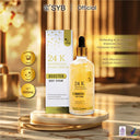 NEW SYB 24K Whitening Gold Serum Body Serum dengan Niacinamide 4% & Sodium Hyaluronate Mencerahkan & Melembabkan Kulit 100ml - 1Pcs - 24k Gold Serum