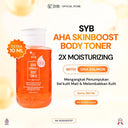 NEW SYB AHA Skinboost Body Toner [Toner Badan dengan kandungan Glycolic Acid, DNA Salmon & Niacinamide 2%] untuk Kulit Cerah Halus dan Bersih - 1PCS - AHA TONER