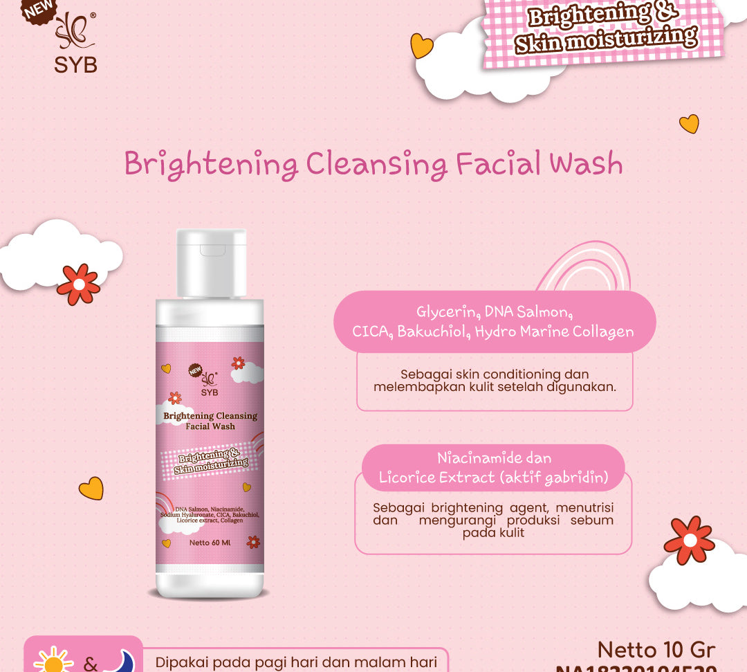 SYB PAKET SKINCARE 4 IN 1 (FOR BRIGHTENING SKIN) ECER