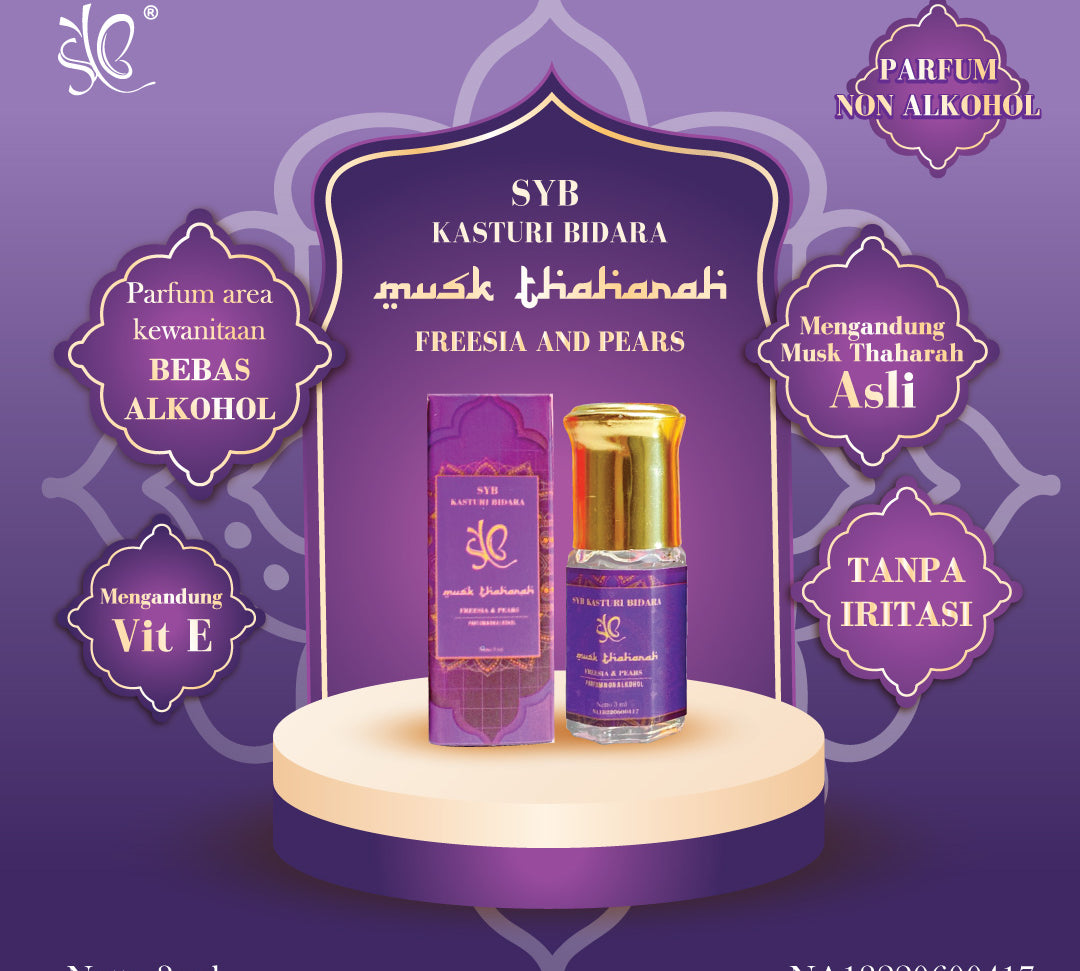 SYB KASTURI BIDARA MUSK THAHARAH