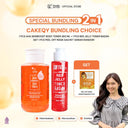 【Cakeqy Bundling Choice】 - Body Toner New Netto 250ml(+10ml Extra) + Body Toner 100ml *Get 1pc Peel Off Mask Varian Random*