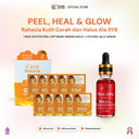 SYB Bundling 2in1 - NEW SYB Red Jelly Serum with Niacinamide 10% + Peel Off Mask kemasan sachet 1 Box