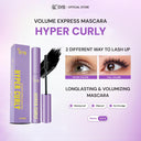 NEW SYB Volume Express Mascara Hyper Curly Waterproof Oilproof Smudgeproof Membuat Bulu Mata Lebih Lentik