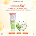 SYB Skin Comfort 2in1 Bundle (Facial Glowing Peeling Gel + Soothing & Moisture Gel Aloevera)