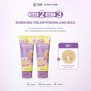 FYC-(PROMO +10.000 GET SOOTHING GEL 50Gr) SYB Depilatory Hair Removal [Pembersih Bulu] *Bulu Bersih Hanya 7 Menit* - 1 PC - SYB COSMETIC Depilatory Hair Removal