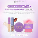 NEW SYB Paket Makeup Seri 4in1 - (Concealer+Loose Powder+Cheek Blusher+Lip Cream Cotton Candy)